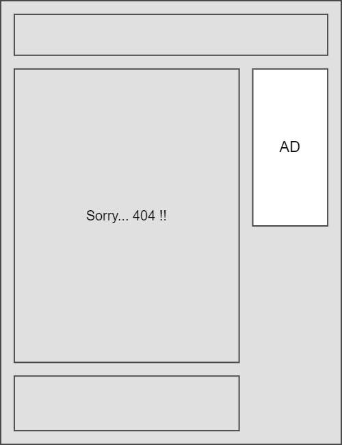 AdSense NG例｜404ページに広告を掲載