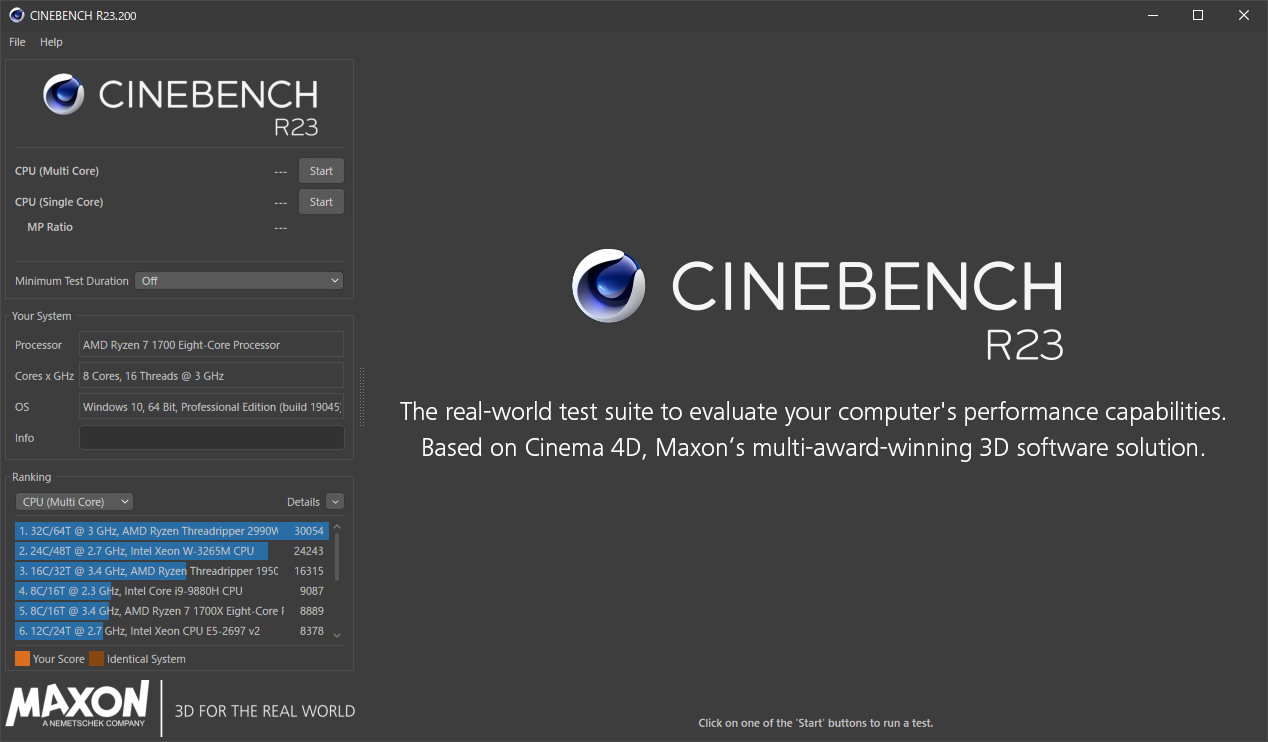 Cinebench R23