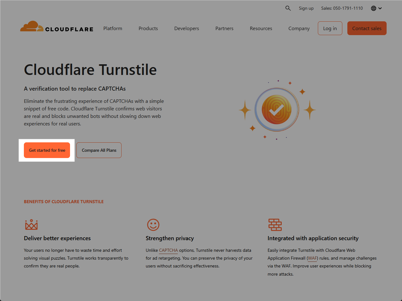 Cloudflare Turnstile